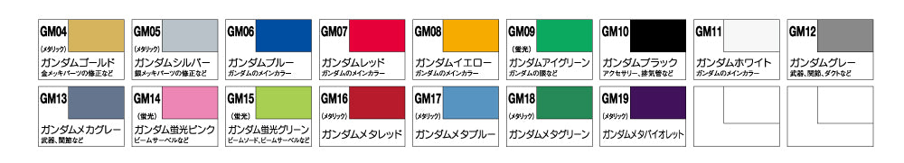 Gundam Marker- Paint Type - Mr Hobby