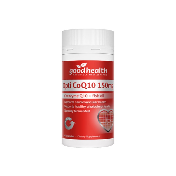 Good Health Opti CoQ10 150mg Coenzyme+Fish Oil 60 Capsules