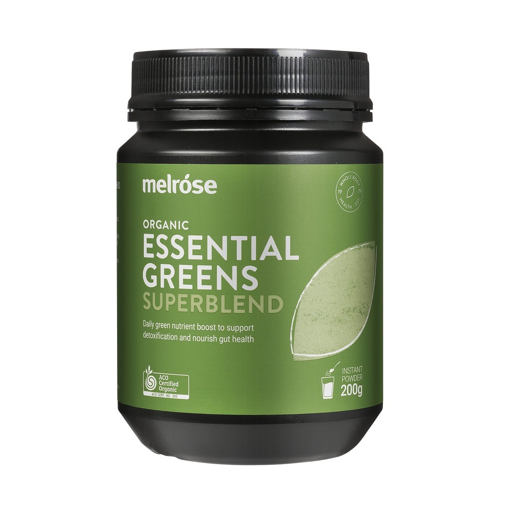 Melrose Organic Essential Greens Powder 200g