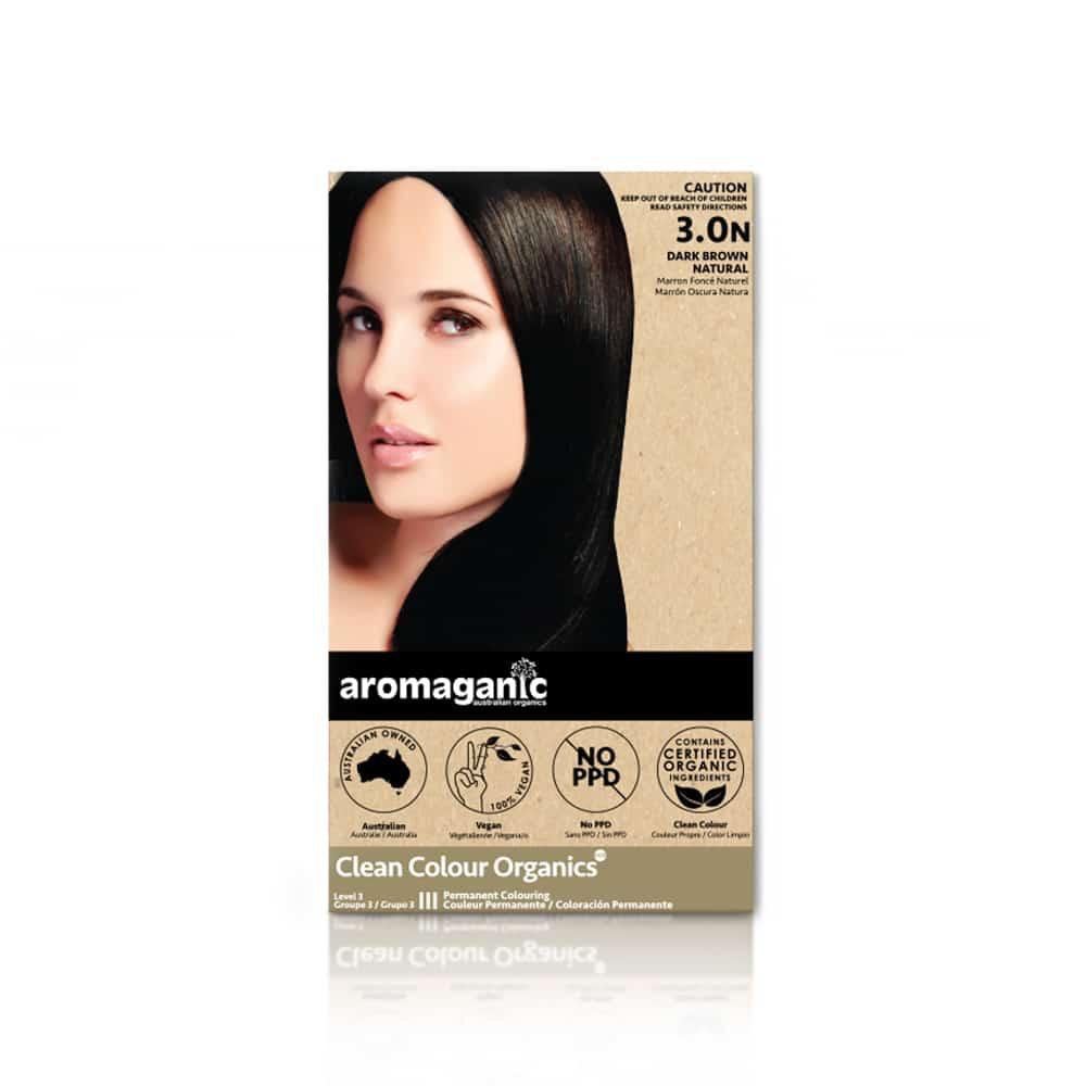 Aromaganic Hair Dye 3.0N Dark Brown – Natural