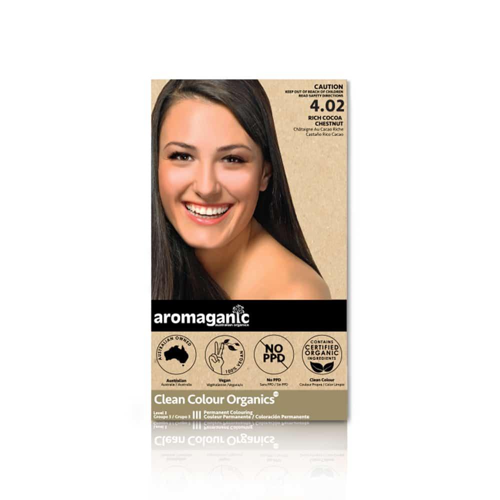 Aromaganic Hair Dye 4.02 Rich Cocoa Chestnut