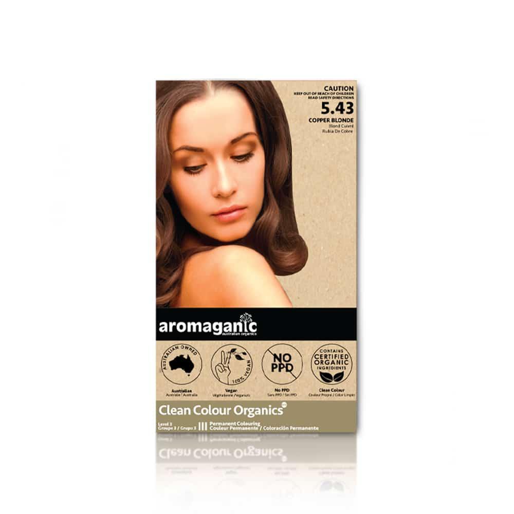 Aromaganic Hair Dye 5.43 Copper Blonde