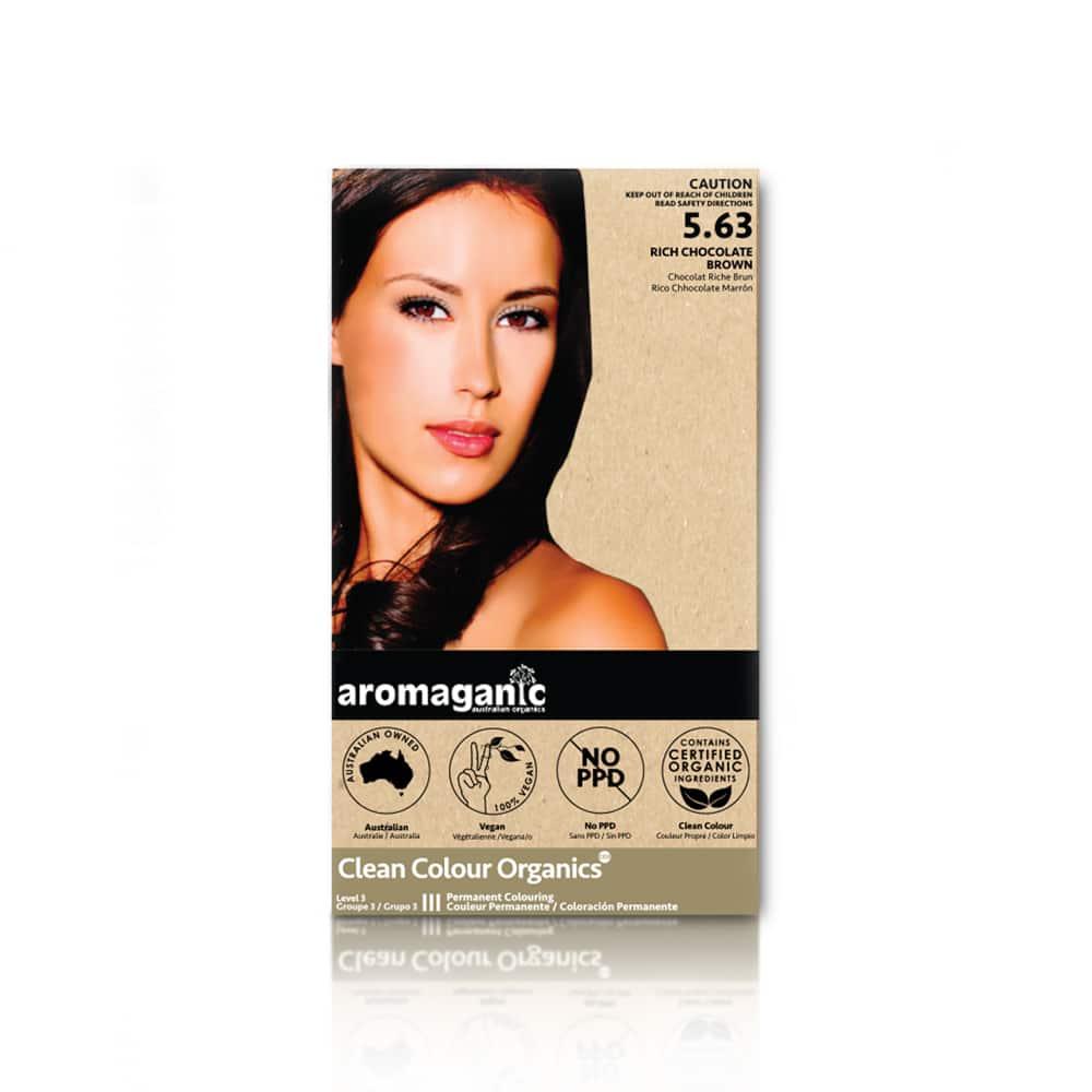 Aromaganic Hair Dye 5.63 Rich Chocolate Brown