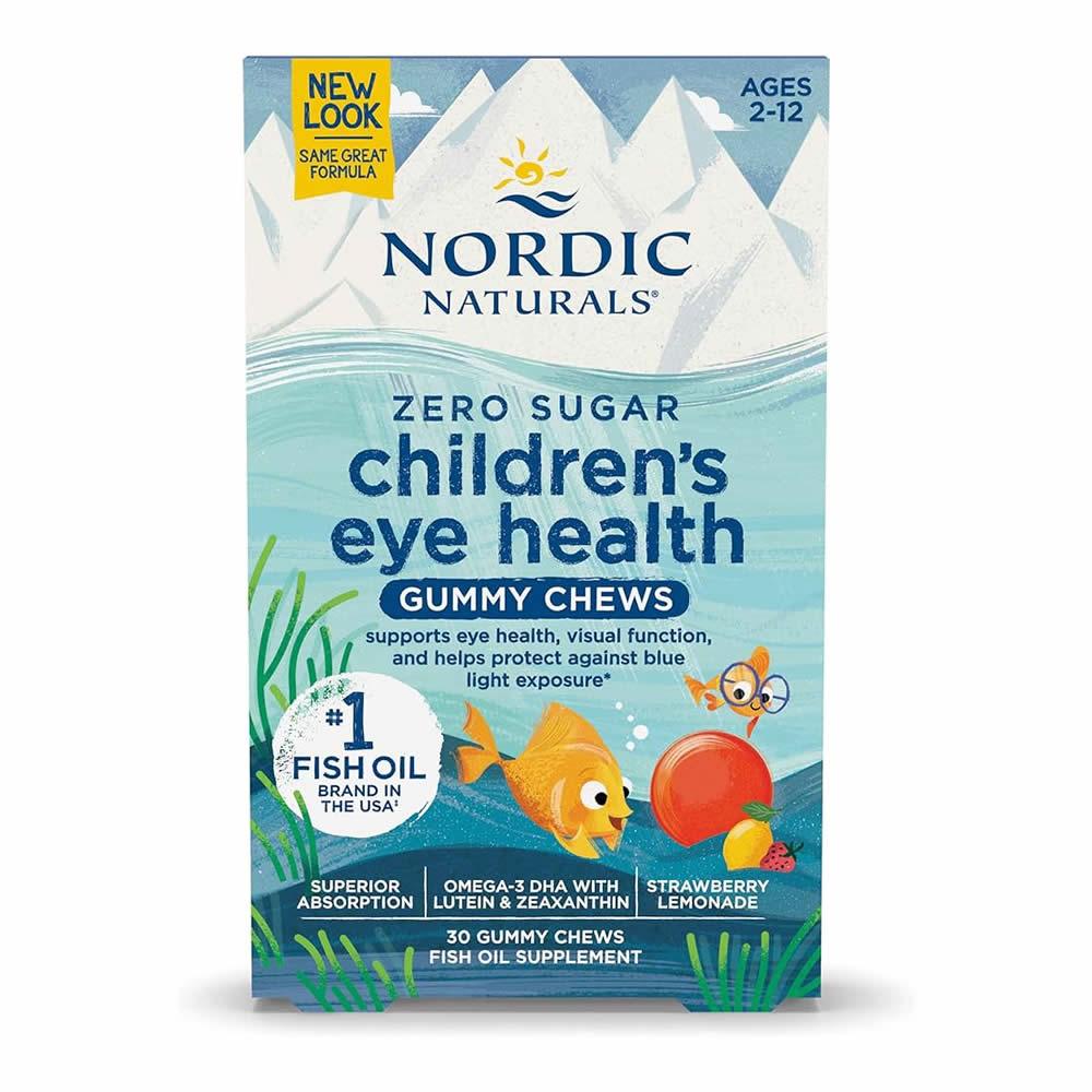Nordic Naturals Children's Eye Health 30 Gummies, Fish Oil