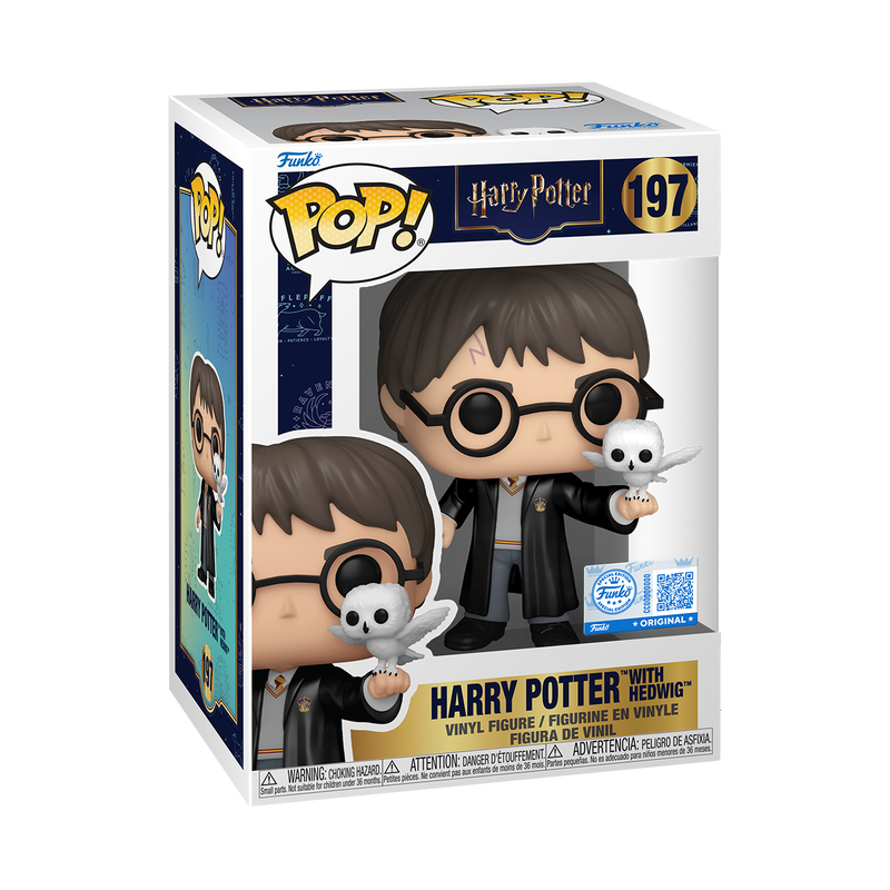 Funko Pop! Harry Potter - Harry Potter with Hedwig US Exclusive Pop! Vinyl Figure