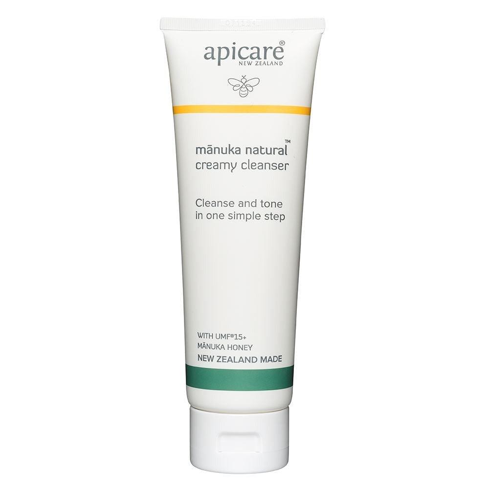 Apicare Manuka Natural Creamy Cleanser 130g, Face Washes, OCARE NZ