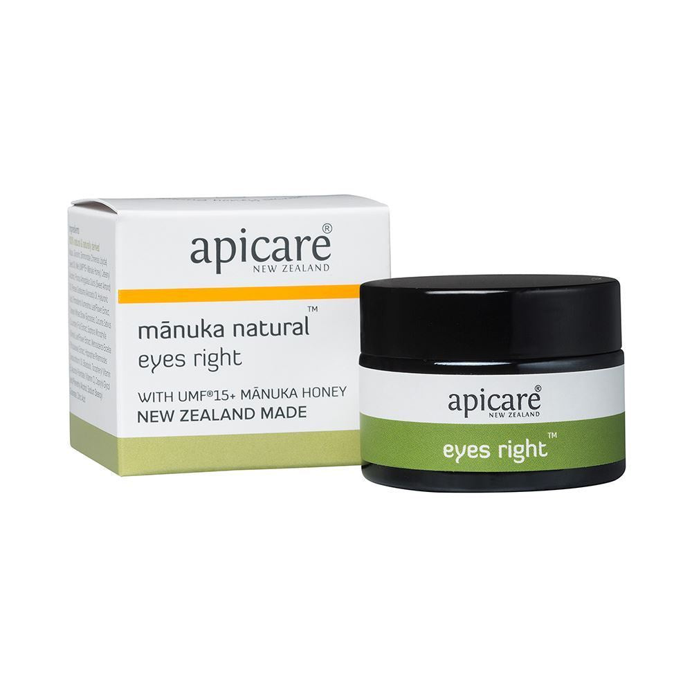 Apicare Manuka Naturals Eyes Right Cream 30g, OCARE NZ