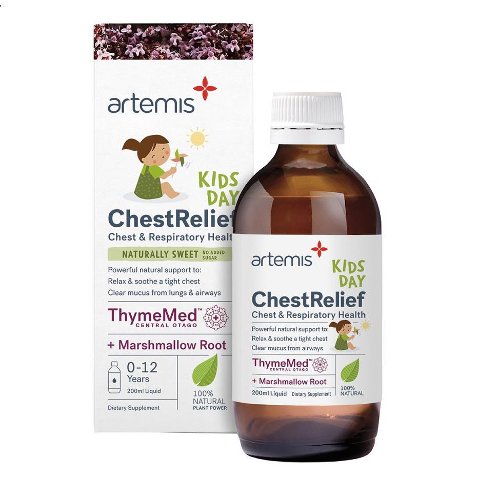Artemis Kids Day Chest Relief, Mixed Herbs, OCARE NZ