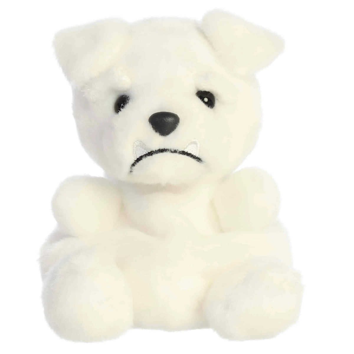 Aurora Palm Pals Mascot White Bulldog