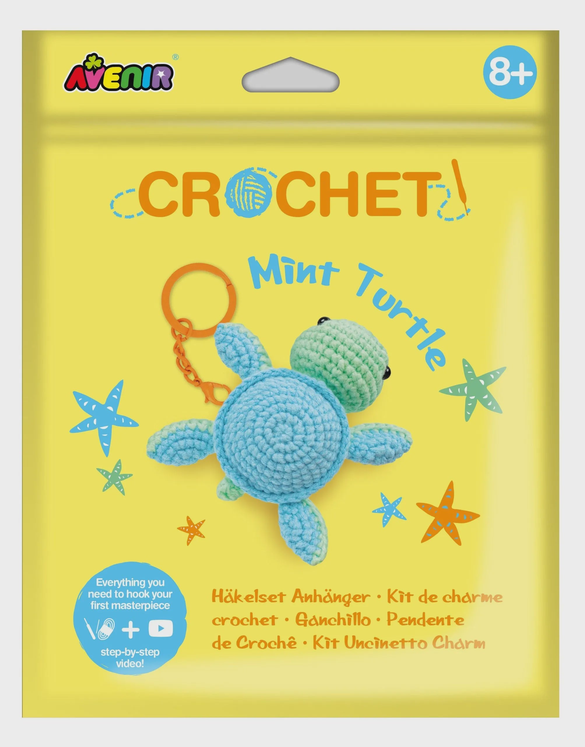 Avenir Crochet Mint Turtle