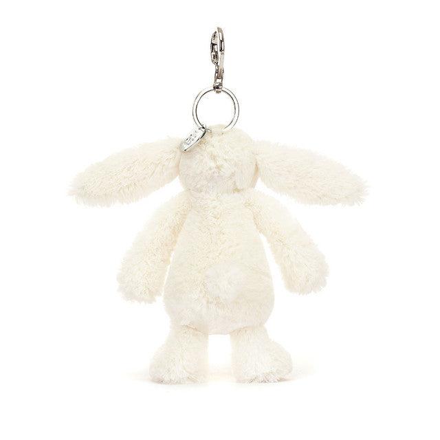 Jellycat Blossom Cream Bunny 'Berry' Bag Charm Handbag & Wallet Accessories OCARE NZ