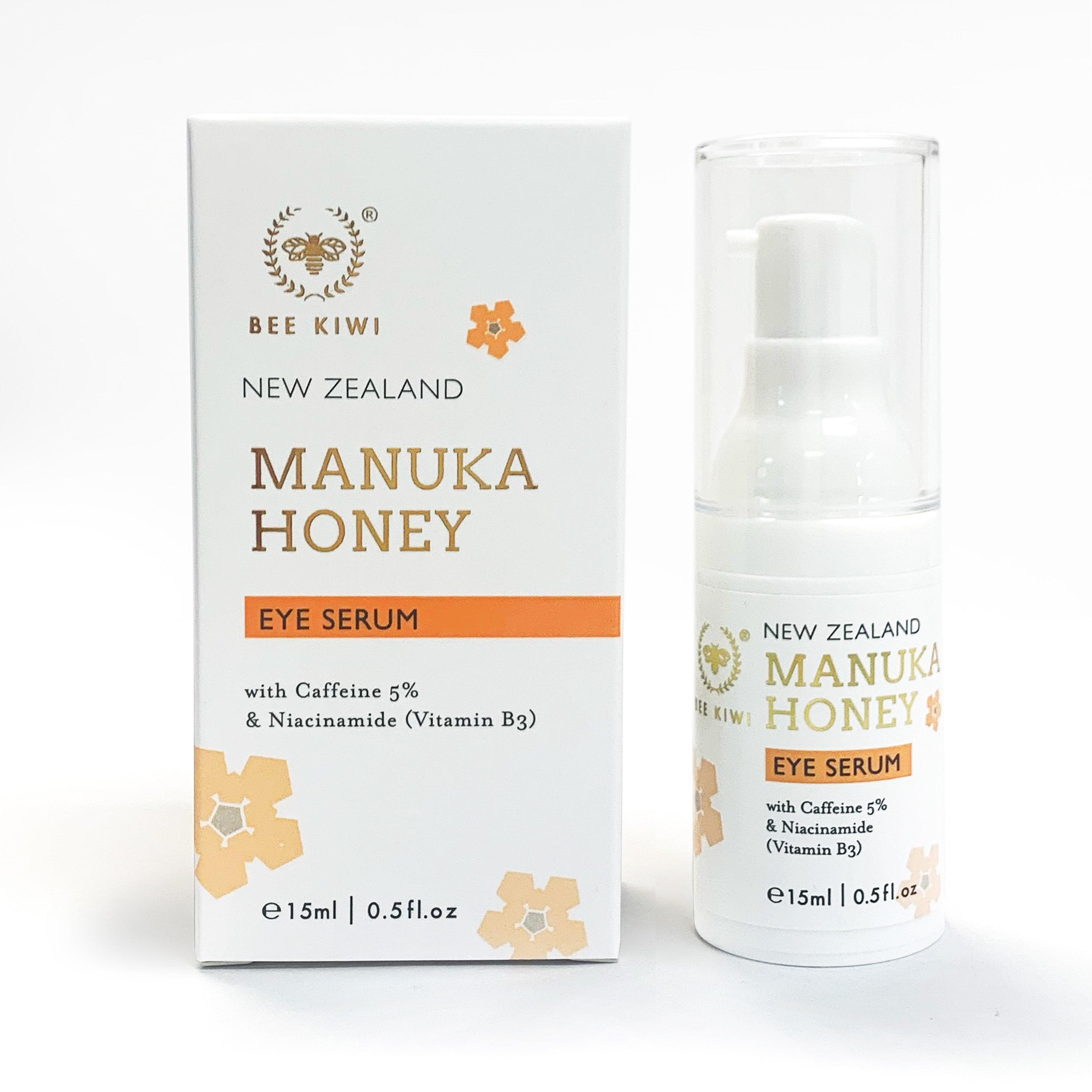Bee Kiwi Manuka Honey Eye Serum 15ml, Serums, OCARE NZ
