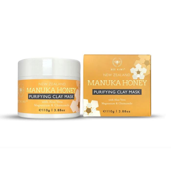 Bee Kiwi Manuka Honey Purifying Clay Mask 110g, Masks, OCARE NZ