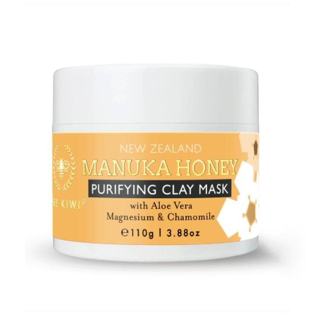 Bee Kiwi Manuka Honey Purifying Clay Mask 110g, Masks, OCARE NZ