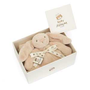 Jellycat Bashful Luxe Bunny Blankie in Gift Box Stuffed Animals OCARE NZ