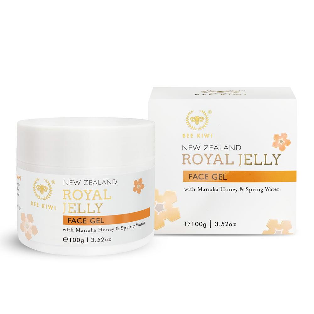 Bee Kiwi New Zealand Manuka Honey Royal Jelly Face Gel 100g, Face Gel, OCARE NZ