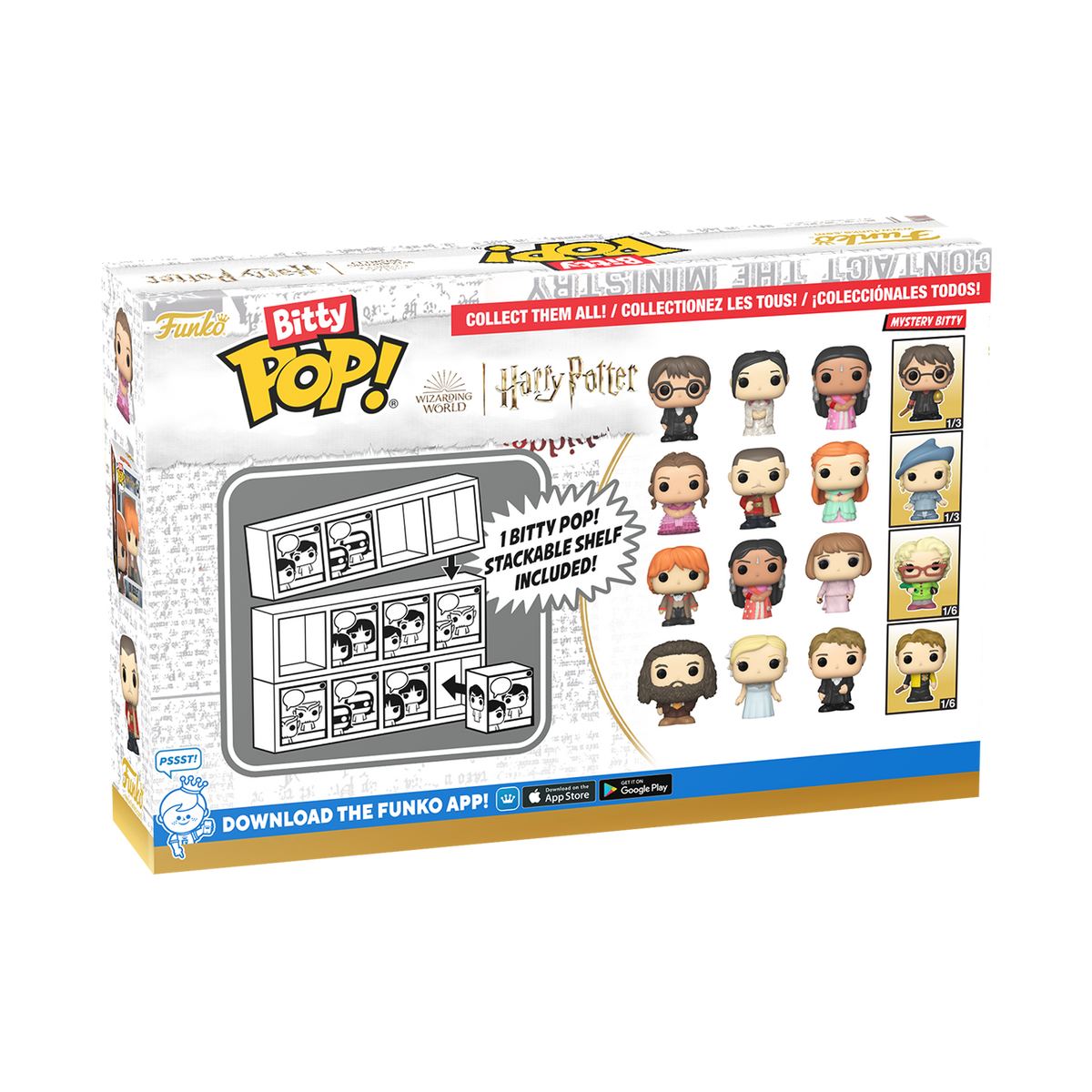 Funko Bitty Pop! Harry Potter: Goblet of Fire - Ron 4PK