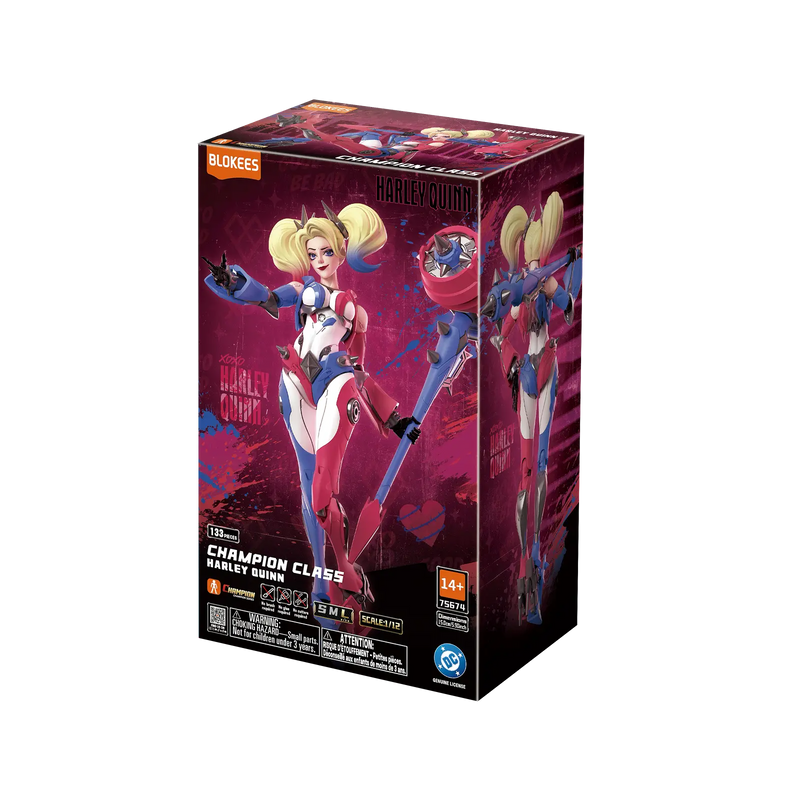 Blokees DC - Champion Class 04 Harley Quinn Model Kit