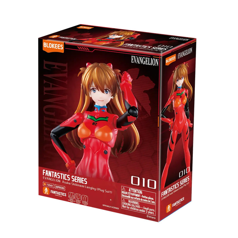 Blokees Evangelion - Fantastics Series Asuka Shikinami Langley (Plug Suit) Model Kit
