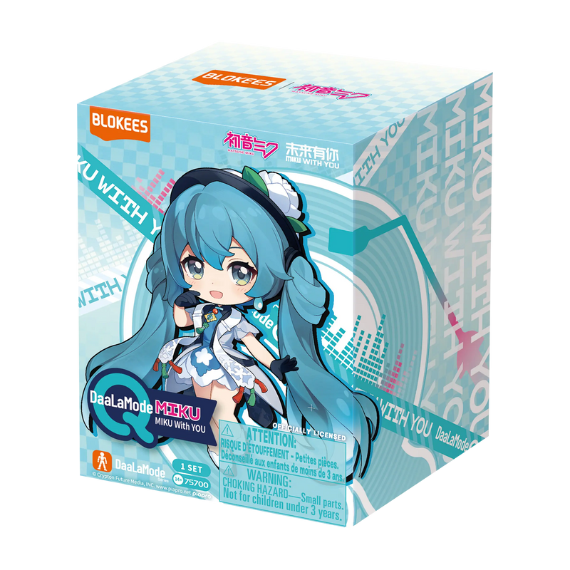 Blokees Hatsune Miku - DaaLaMode Q Series Miku With You Blind Box