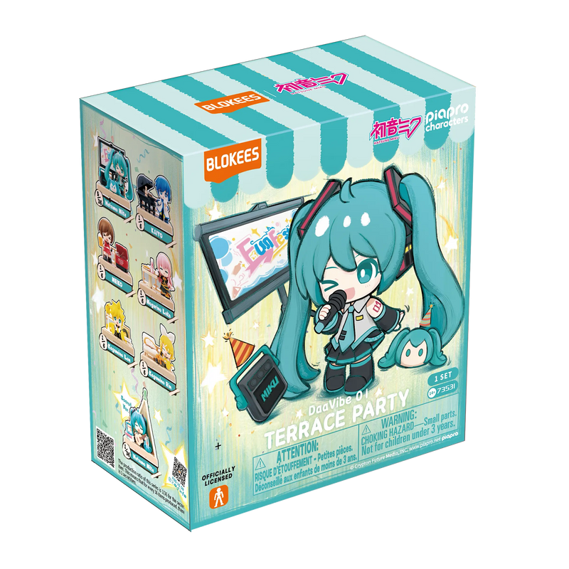 Blokees Hatsune Miku - Terrace Party VB01 Blind Box