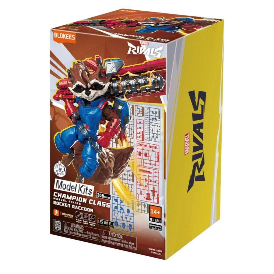 Blokees Marvel Rivals - Champion Class 08 Rocket Raccoon Model Kit