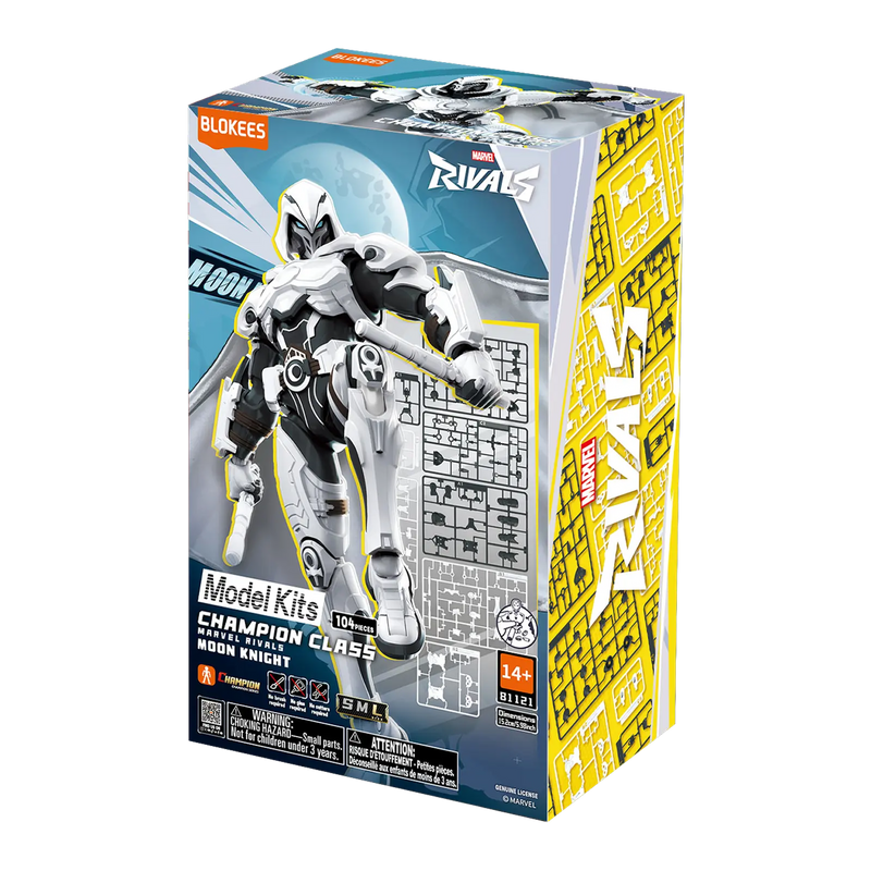 Blokees Marvel Rivals - Champion Class 10 Moon Knight Model Kit