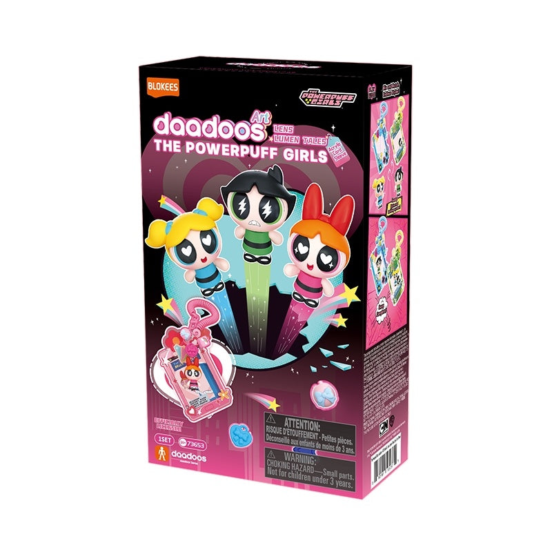 Blokees The Powerpuff Girls Daadoos Art Series 01 Lens Lumen Tales Blind Box Charm