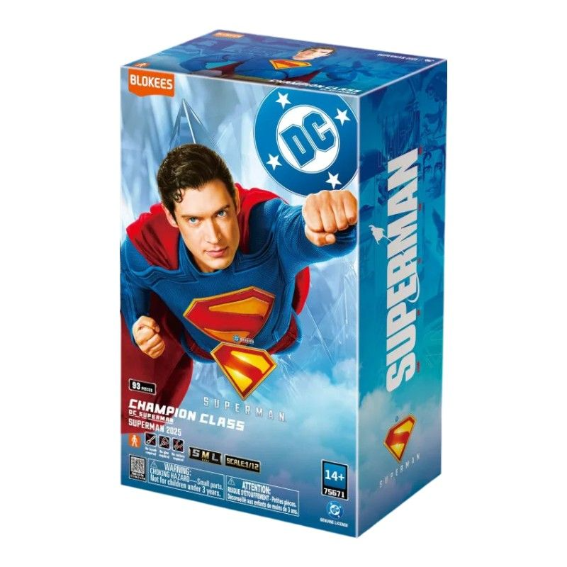 Blokees Superman (2025) - Superman with Krypto Chamion Model Kit