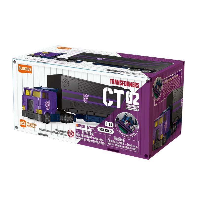 Blokees Transformers - Blokees Wheels CT02 Optimus Prime (Shattered Glass) Model Kit