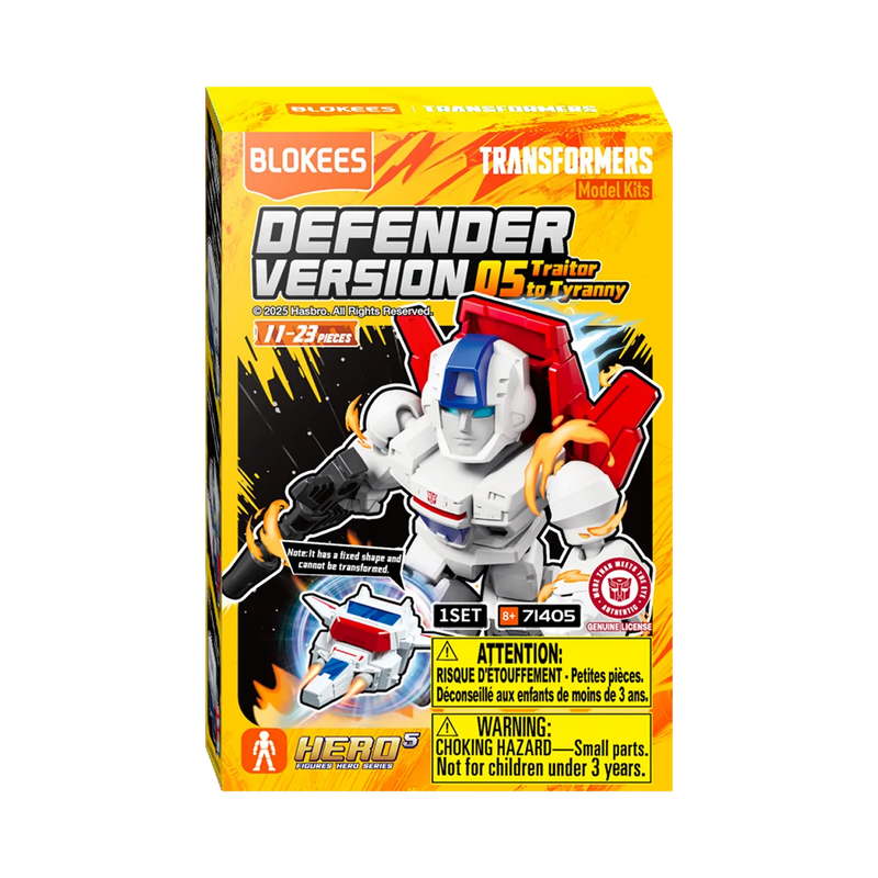 Blokees Transformers - Defender 05 "Traitor to Tyranny" Blind Box