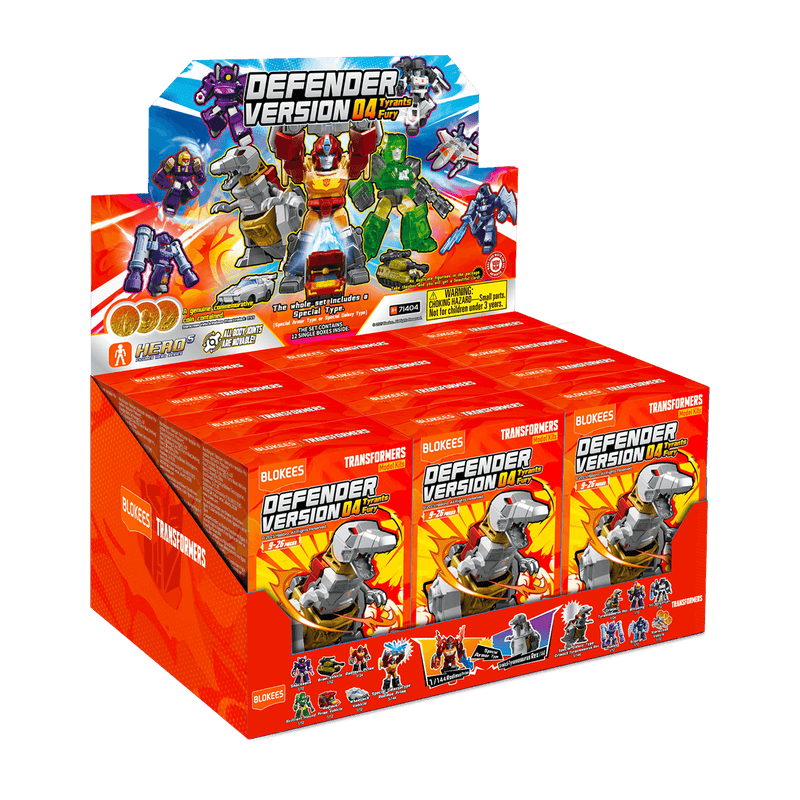 Blokees Transformers - Defender 04 "Tyrants Fury" Blind Box