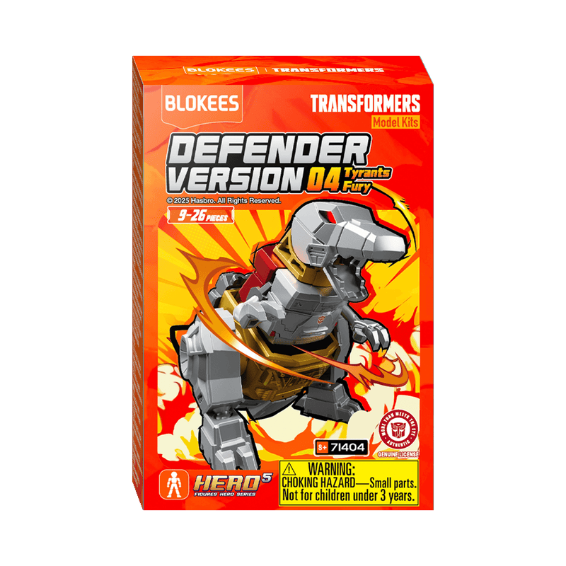 Blokees Transformers - Defender 04 "Tyrants Fury" Blind Box