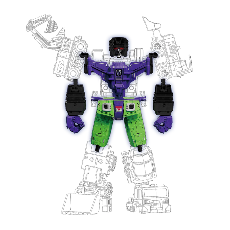 Blokees Transformers - Devastator Defender Version Combining Accessory