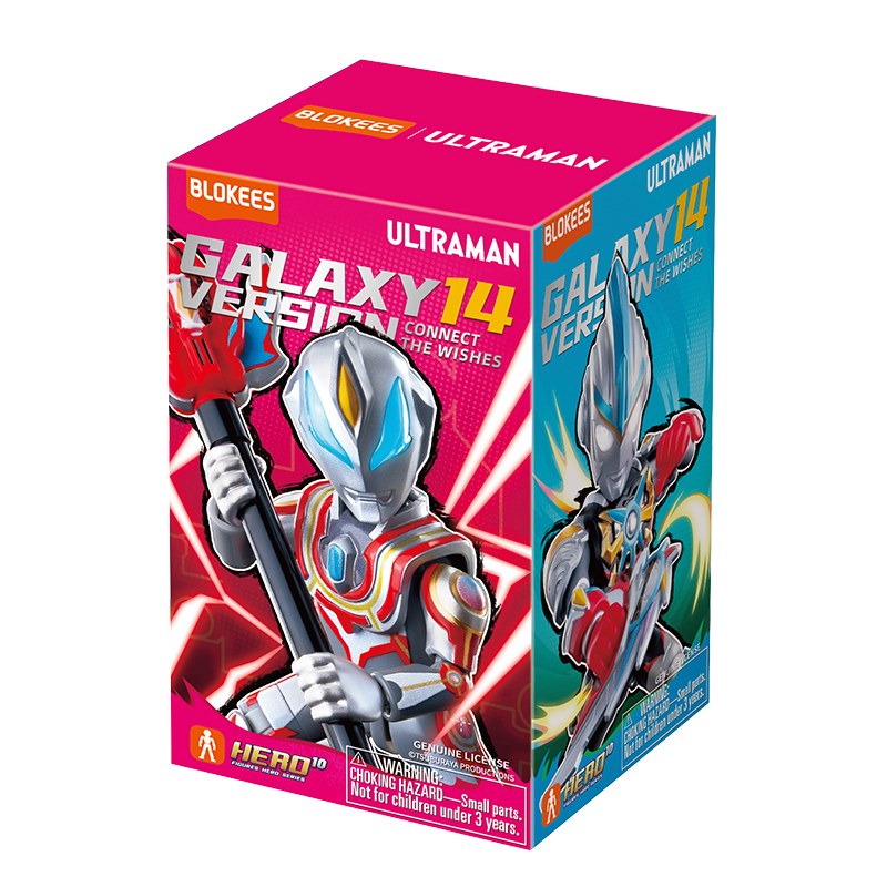 Blokees Ultraman - Galaxy Version 14 "Connect the Wishes" Blind Box