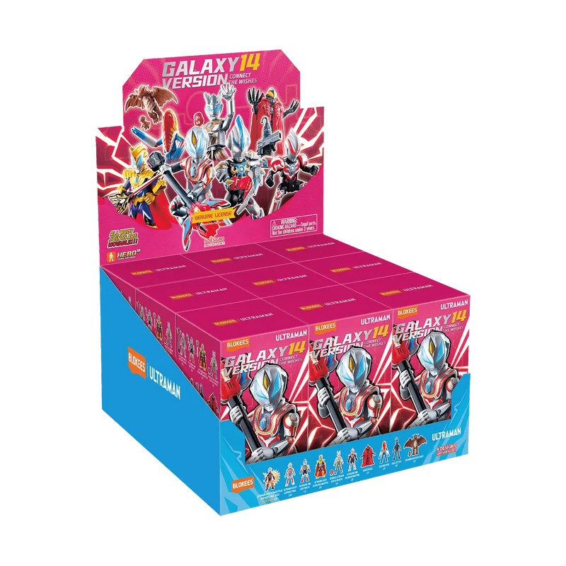 Blokees Ultraman - Galaxy Version 14 "Connect the Wishes" Blind Box