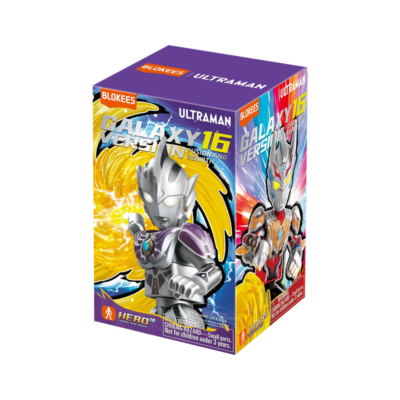 Blokees Ultraman - Galaxy Version GV16 "Fusion and Rebirth" Blind Box