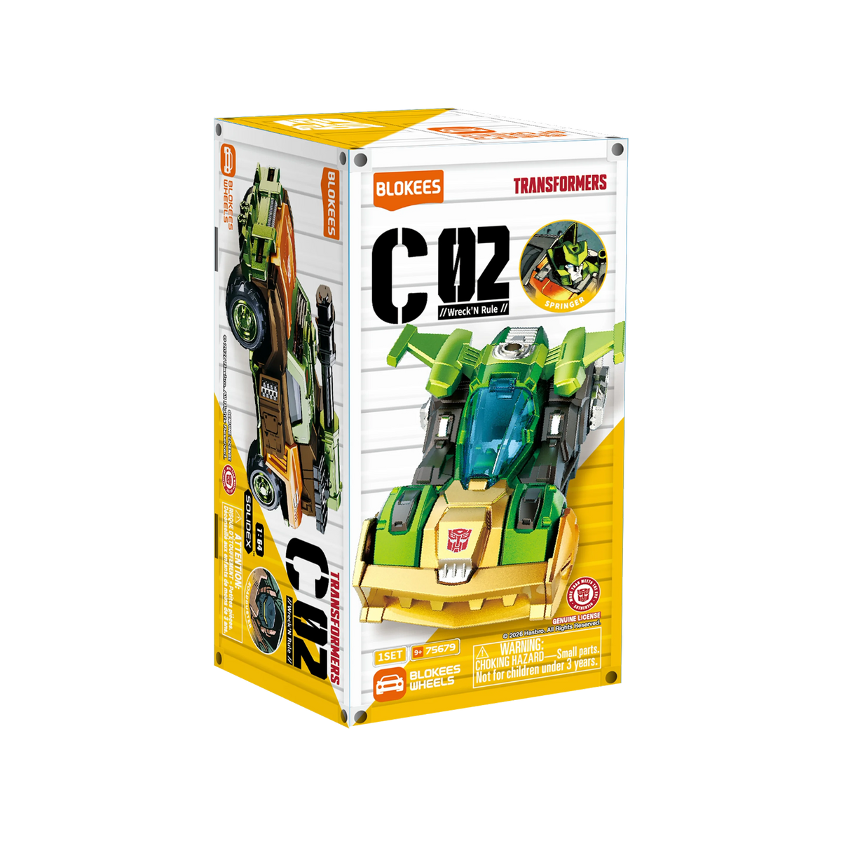 Blokees Transformers - Blokees Wheels C02 Wreck'N Rule Blind Box