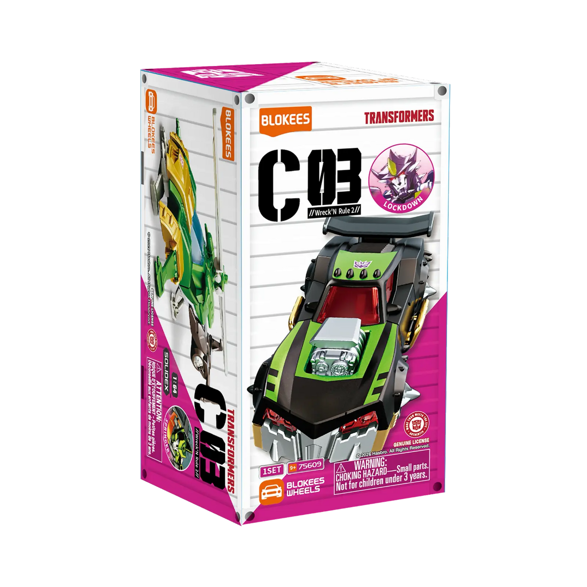 Blokees Transformers - Blokees Wheels C03 Wreck'N Rule 2 Blind Box