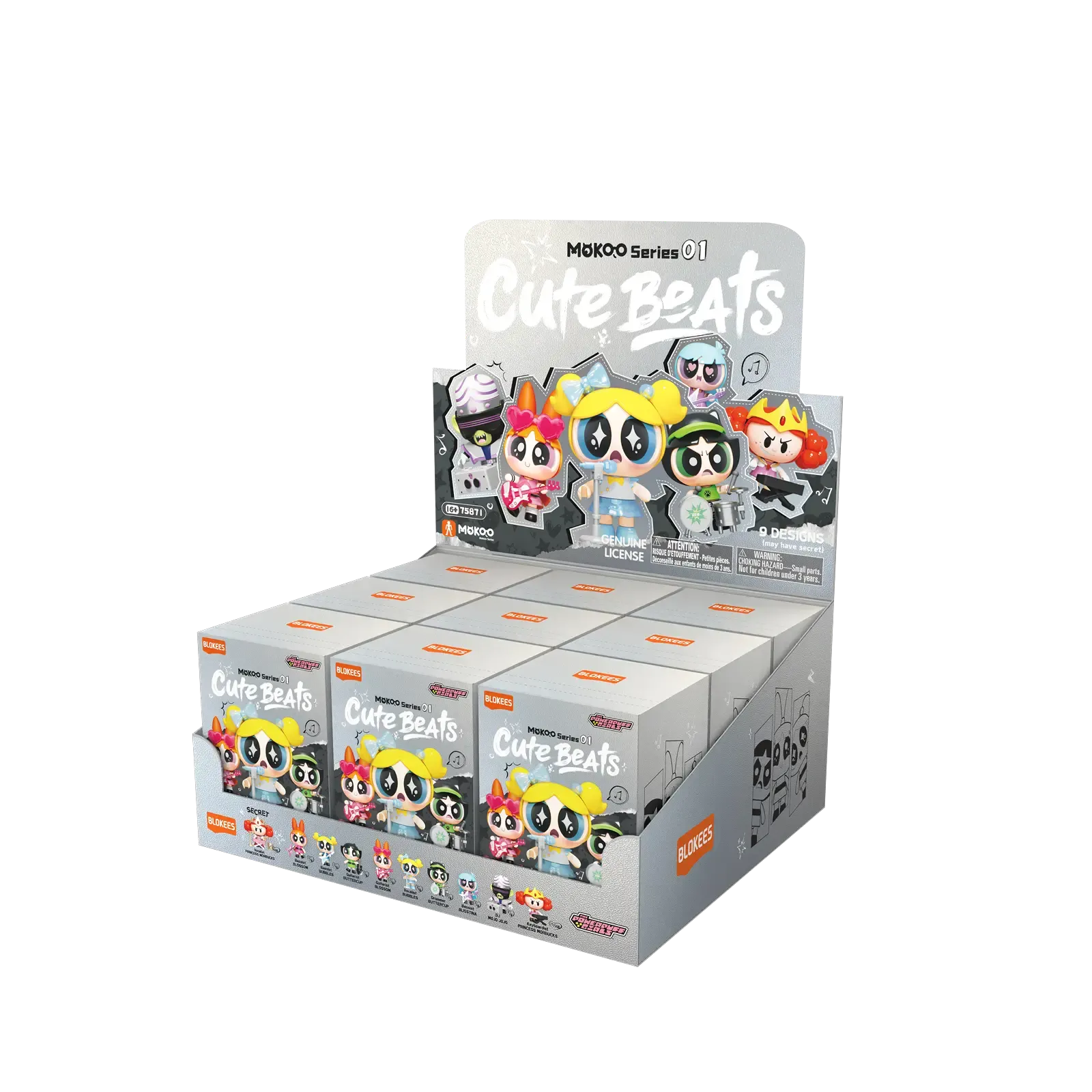 Blokees PPG - Daadoos FM01 Cute Beats Blind Box