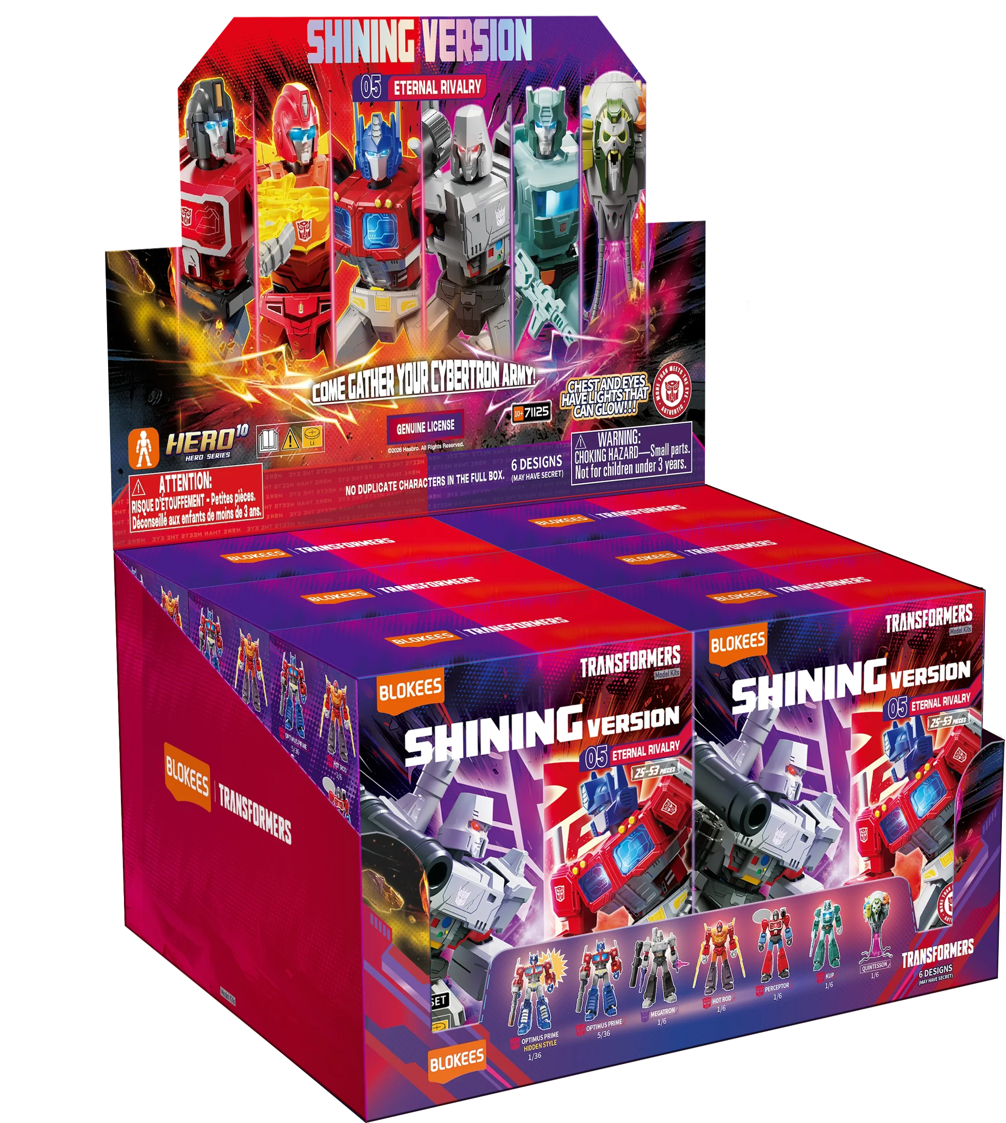 Blokees Transformers - Shining Version 05 Fatal Confrontation Blind Box