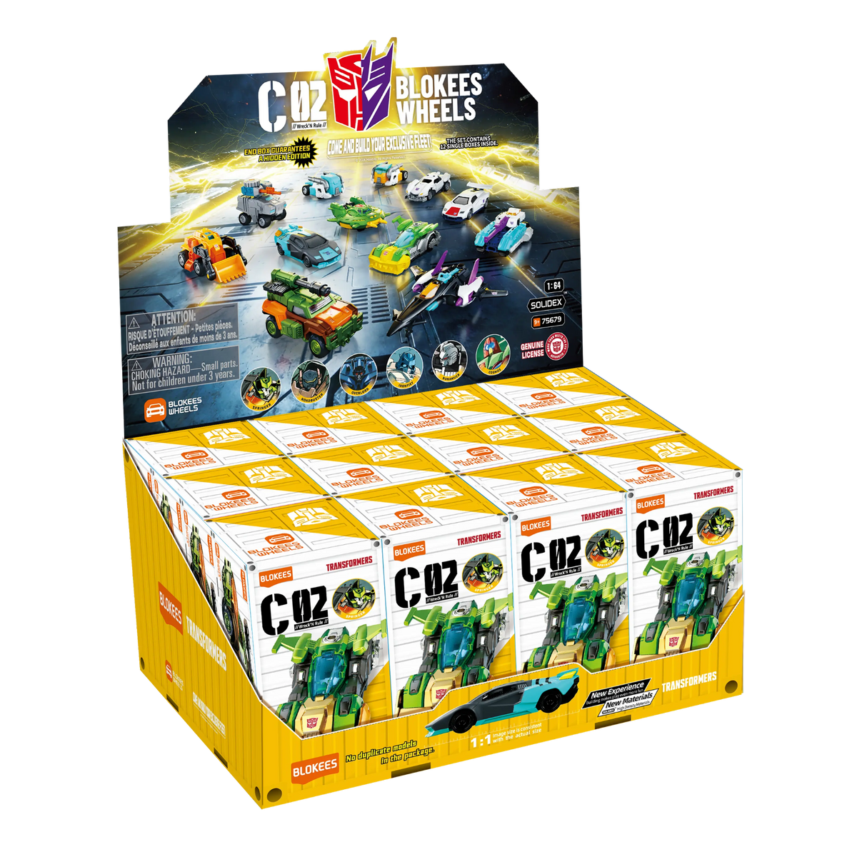 Blokees Transformers - Blokees Wheels C02 Wreck'N Rule Blind Box