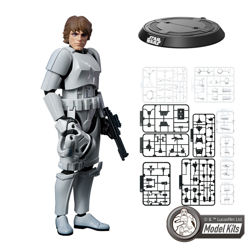 Blokees Star Wars - Champion Class 04 Luke Skywalker in Stormtrooper Disguise Model Kit