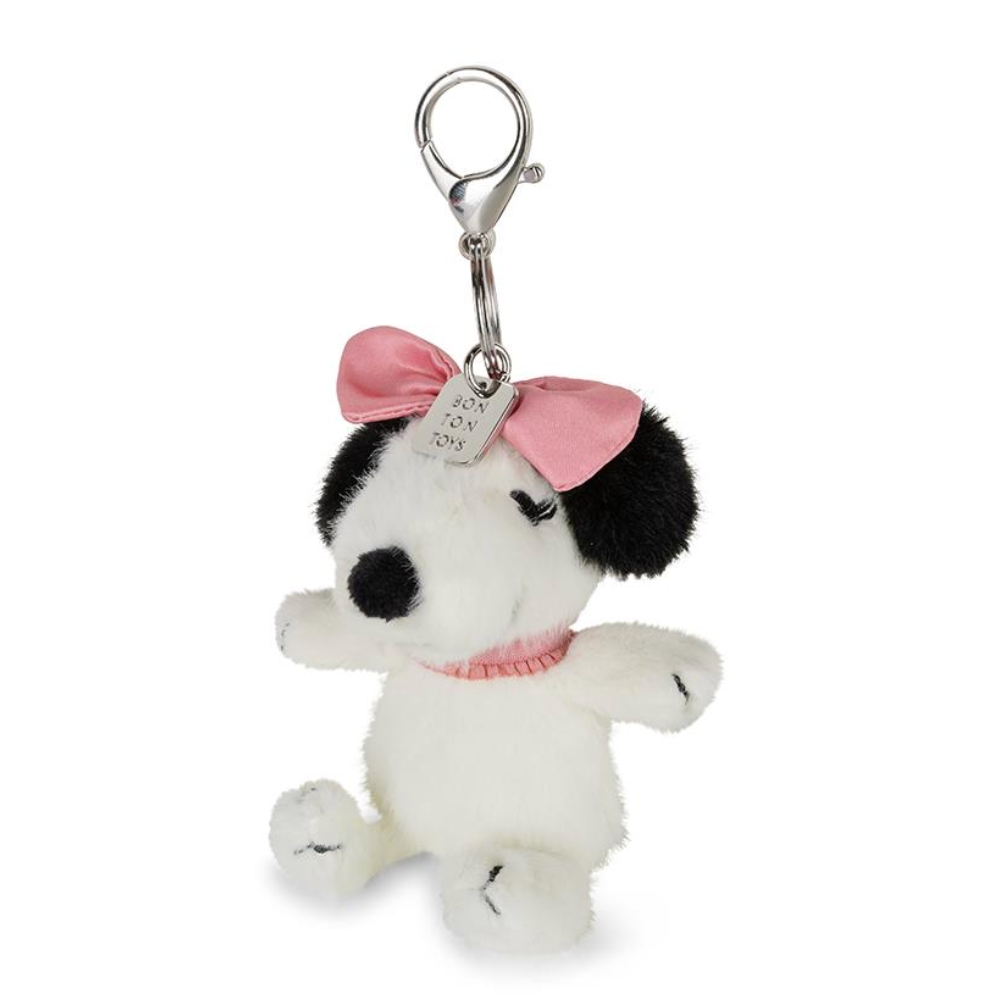 Bon Ton Toys Peanuts Lucky Belle Fuzzy Plush Keychain