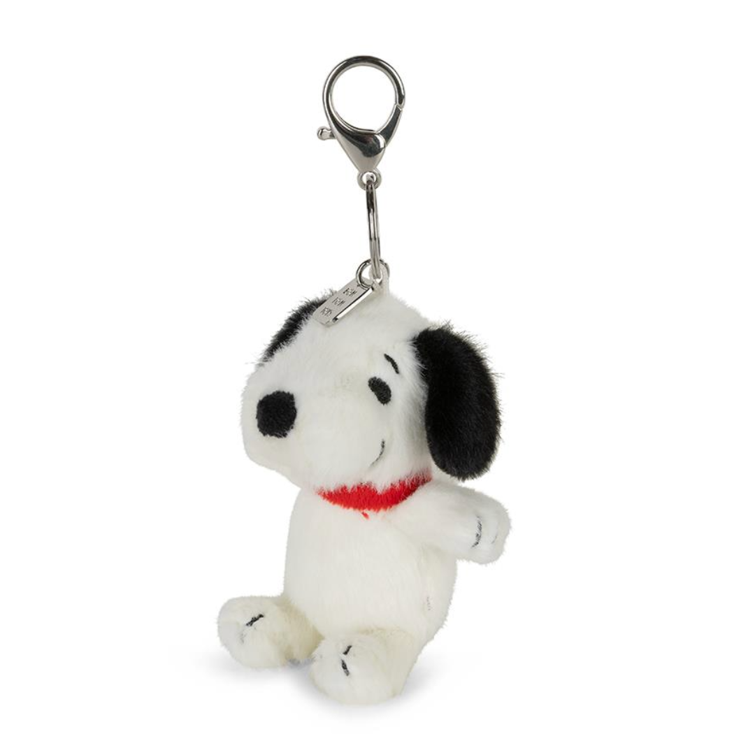 Bon Ton Toys Peanuts Lucky Snoopy Fuzzy Plush Keychain