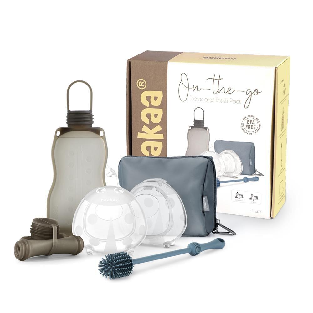 Haakaa Breast Milk Save and Stash Pack,