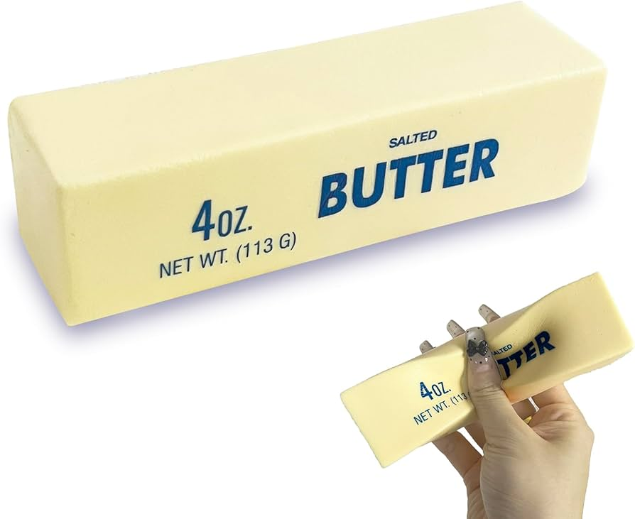 Salted Butter Squishy Toy