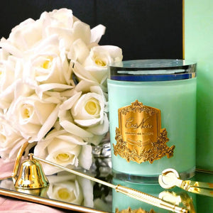Cote Noire Jade Blue Vessel Candle 450g - CGJ45022, Candles, OCARE NZ