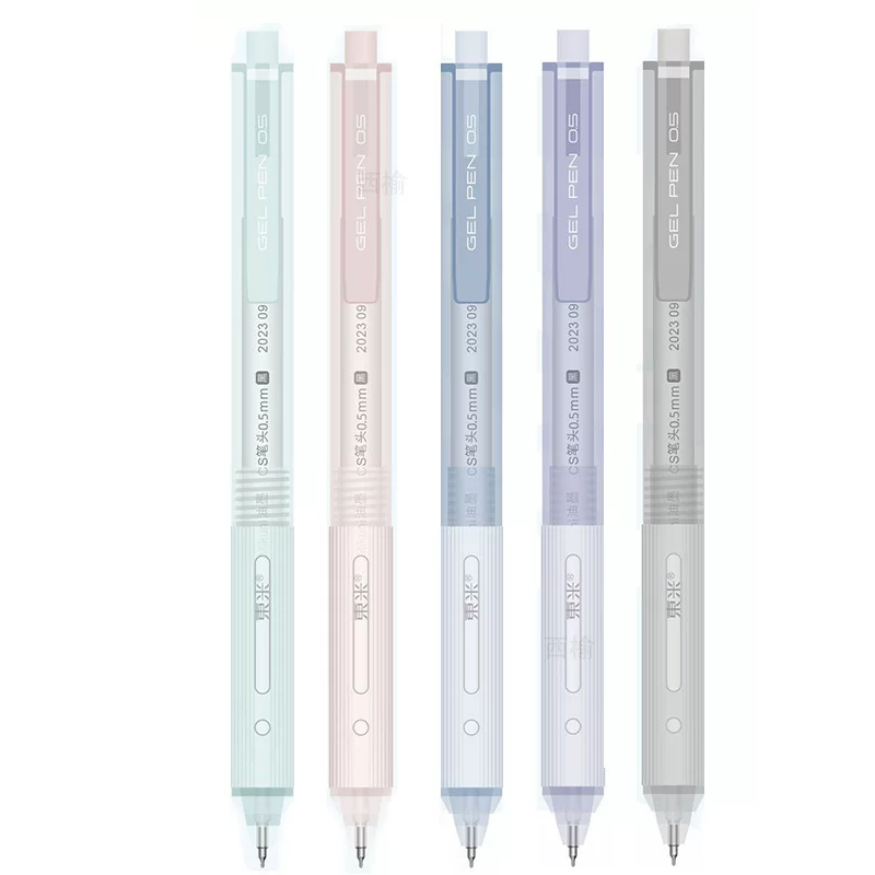 COMI Large Capacity Retractable Gel Pen 0.5mm – Smooth Black Ink Pen for School & Office
