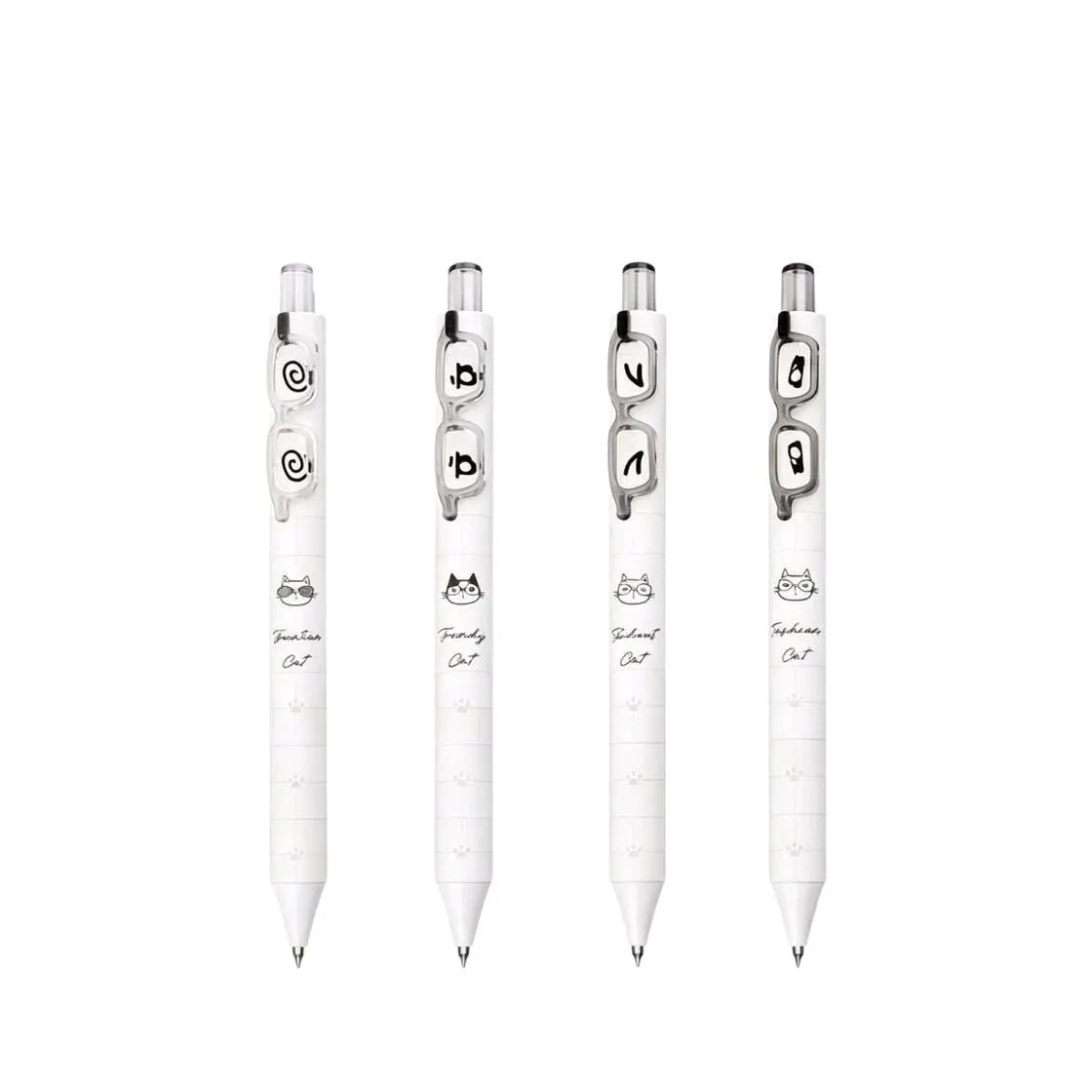 COMI Trendy Cat 0.5mm Quick-Dry Black Ink Retractable Gel Pen – Assorted Design